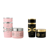 Combo Yara EDP 100ml + Pasta Yara 200g + Asad EDP 100ml + Pasta Asad 200g